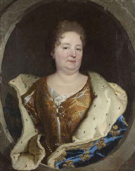 Hyacinthe Rigaud Portrait of Elisabeth Charlotte of the Palatinate Duchess of Orleans oil painting picture